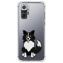 Funda Silicona Antigolpes para Xiaomi Redmi Note 10 Pro diseño Perros 01 Dibujos