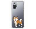 Funda Silicona Antigolpes para Xiaomi Redmi Note 10 Pro diseño Perros 02 Dibujos