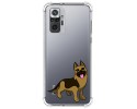 Funda Silicona Antigolpes para Xiaomi Redmi Note 10 Pro diseño Perros 03 Dibujos