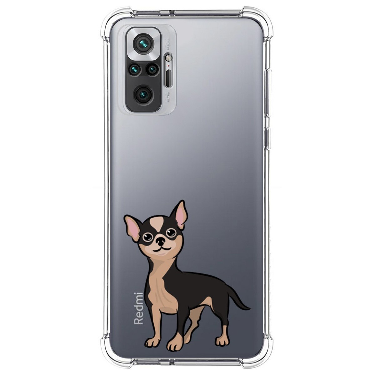Funda Silicona Antigolpes para Xiaomi Redmi Note 10 Pro diseño Perros 05 Dibujos