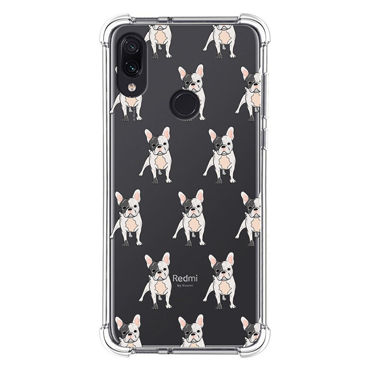 Funda Silicona Antigolpes para Xiaomi Redmi Note 7 diseño Perros 12 Dibujos