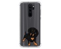 Funda Silicona Antigolpes para Xiaomi Redmi Note 8 Pro diseño Perros 04 Dibujos