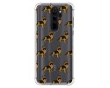 Funda Silicona Antigolpes para Xiaomi Redmi Note 8 Pro diseño Perros 09 Dibujos