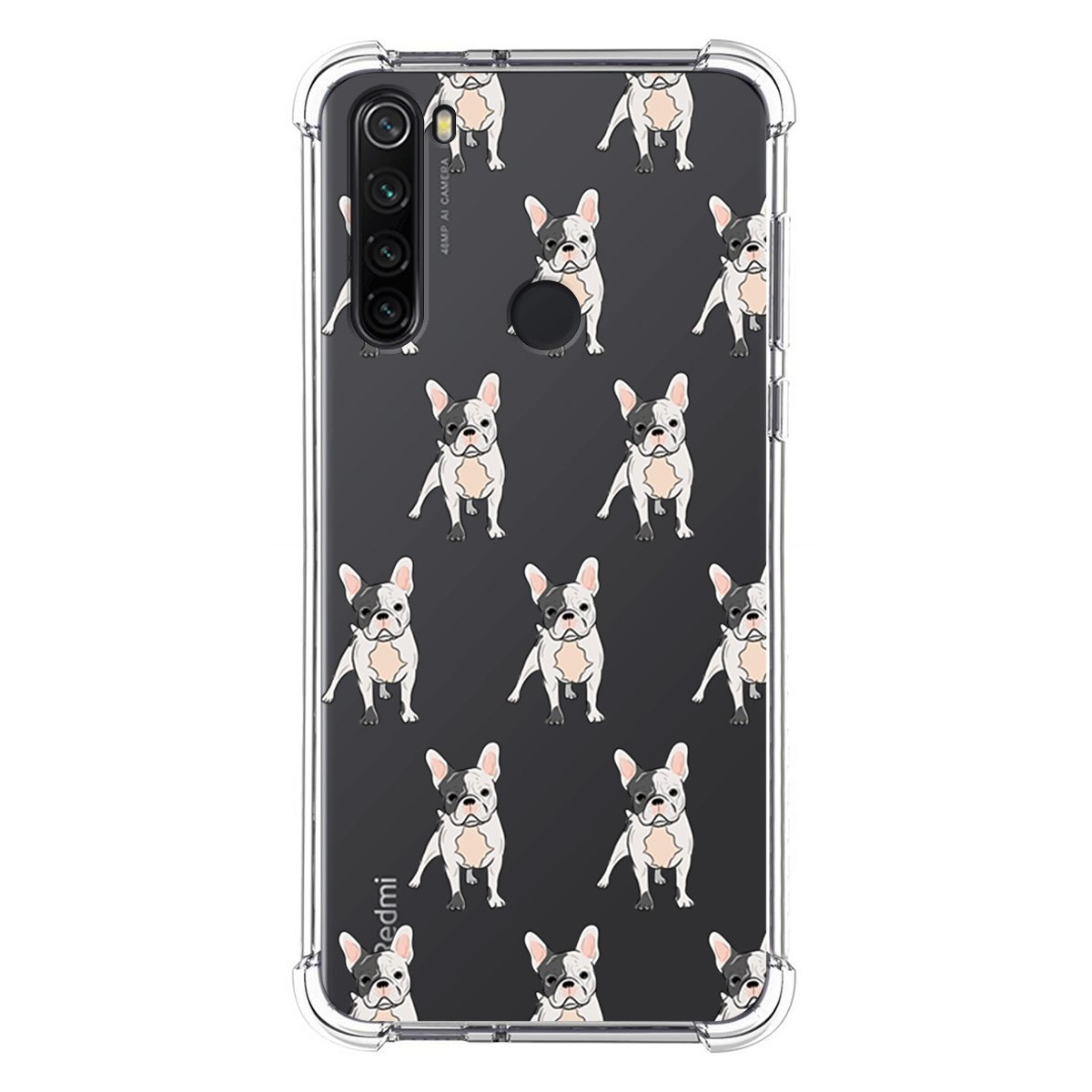 Funda Silicona Antigolpes para Xiaomi Redmi Note 8T diseño Perros 12 Dibujos