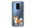 Funda Silicona Antigolpes para Xiaomi Redmi Note 9 diseño Perros 02 Dibujos