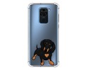 Funda Silicona Antigolpes para Xiaomi Redmi Note 9 diseño Perros 04 Dibujos