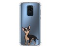 Funda Silicona Antigolpes para Xiaomi Redmi Note 9 diseño Perros 05 Dibujos