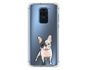 Funda Silicona Antigolpes para Xiaomi Redmi Note 9 diseño Perros 06 Dibujos