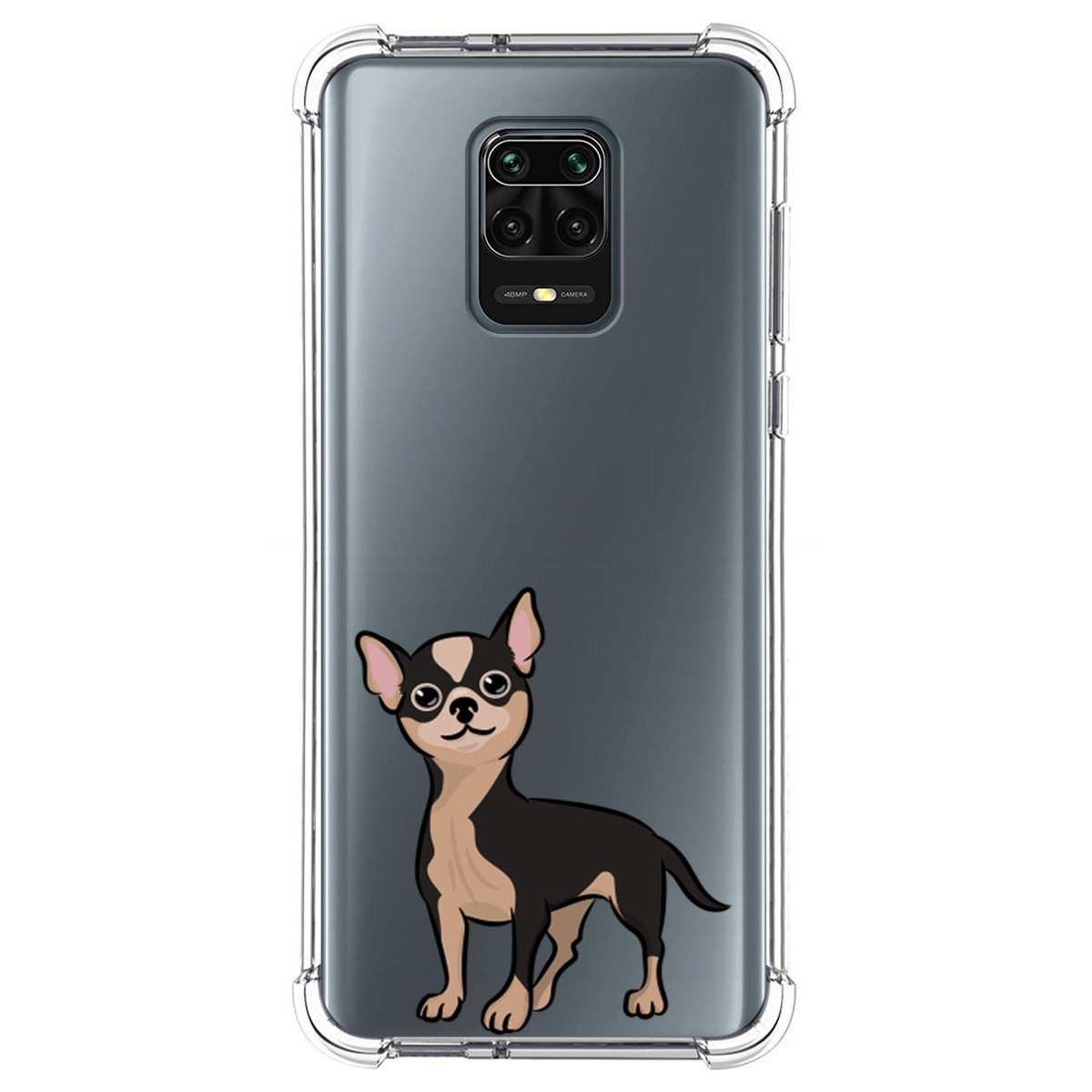 Funda Silicona Antigolpes para Xiaomi Redmi Note 9S / Note 9 Pro diseño Perros 05 Dibujos