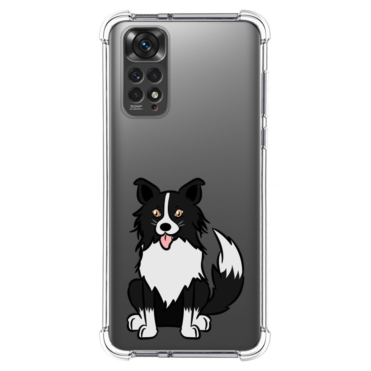 Funda Silicona Antigolpes para Xiaomi Redmi Note 11 / 11s diseño Perros 01 Dibujos