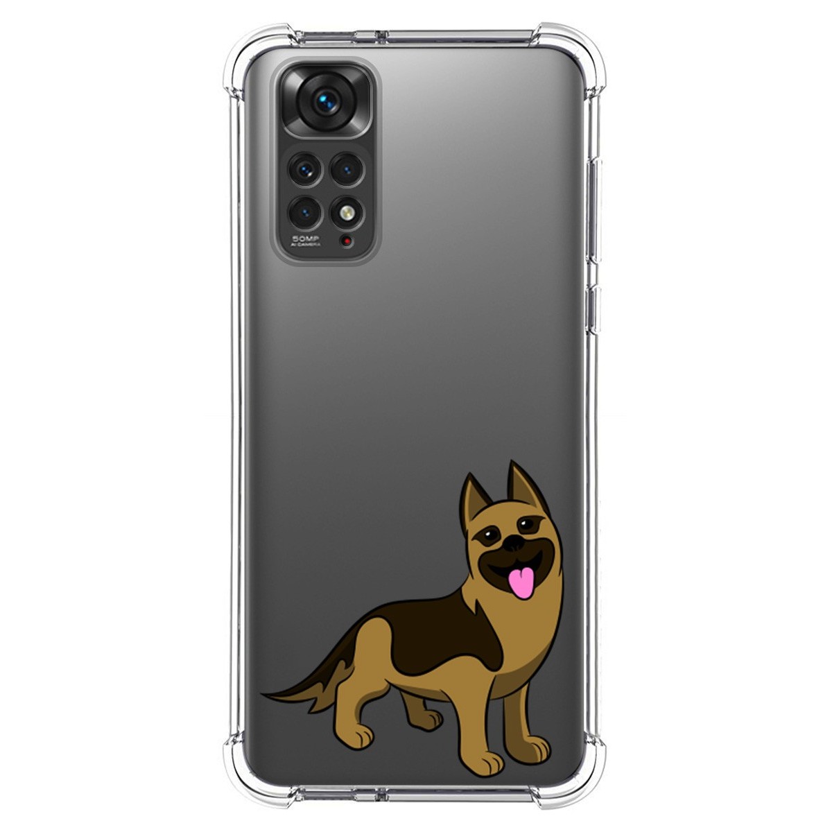 Funda Silicona Antigolpes para Xiaomi Redmi Note 11 / 11s diseño Perros 03 Dibujos