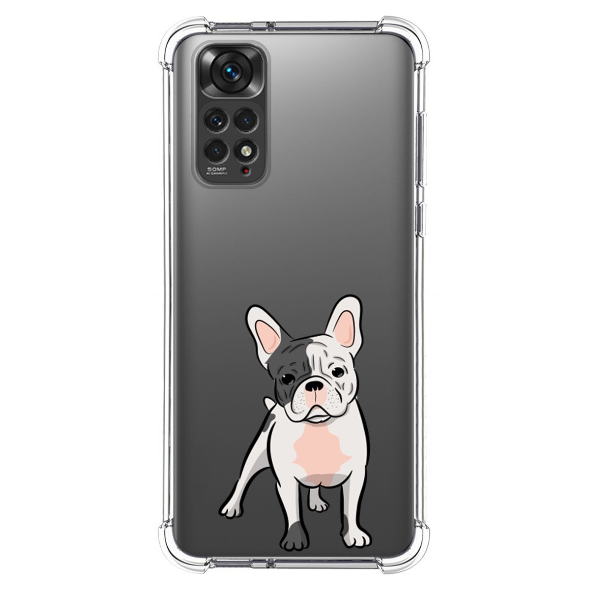 Funda Silicona Antigolpes para Xiaomi Redmi Note 11 / 11s diseño Perros 06 Dibujos