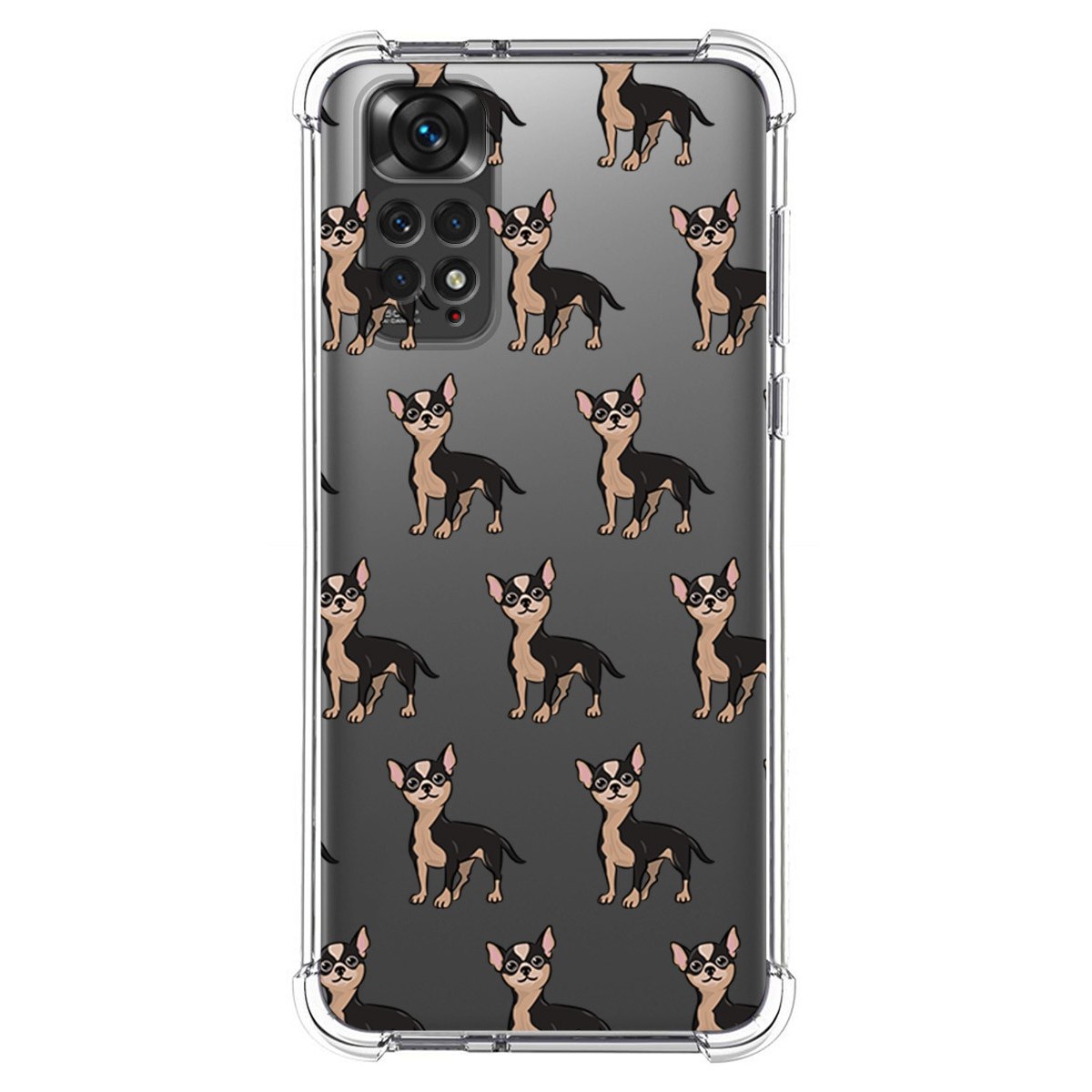 Funda Silicona Antigolpes para Xiaomi Redmi Note 11 / 11s diseño Perros 11 Dibujos