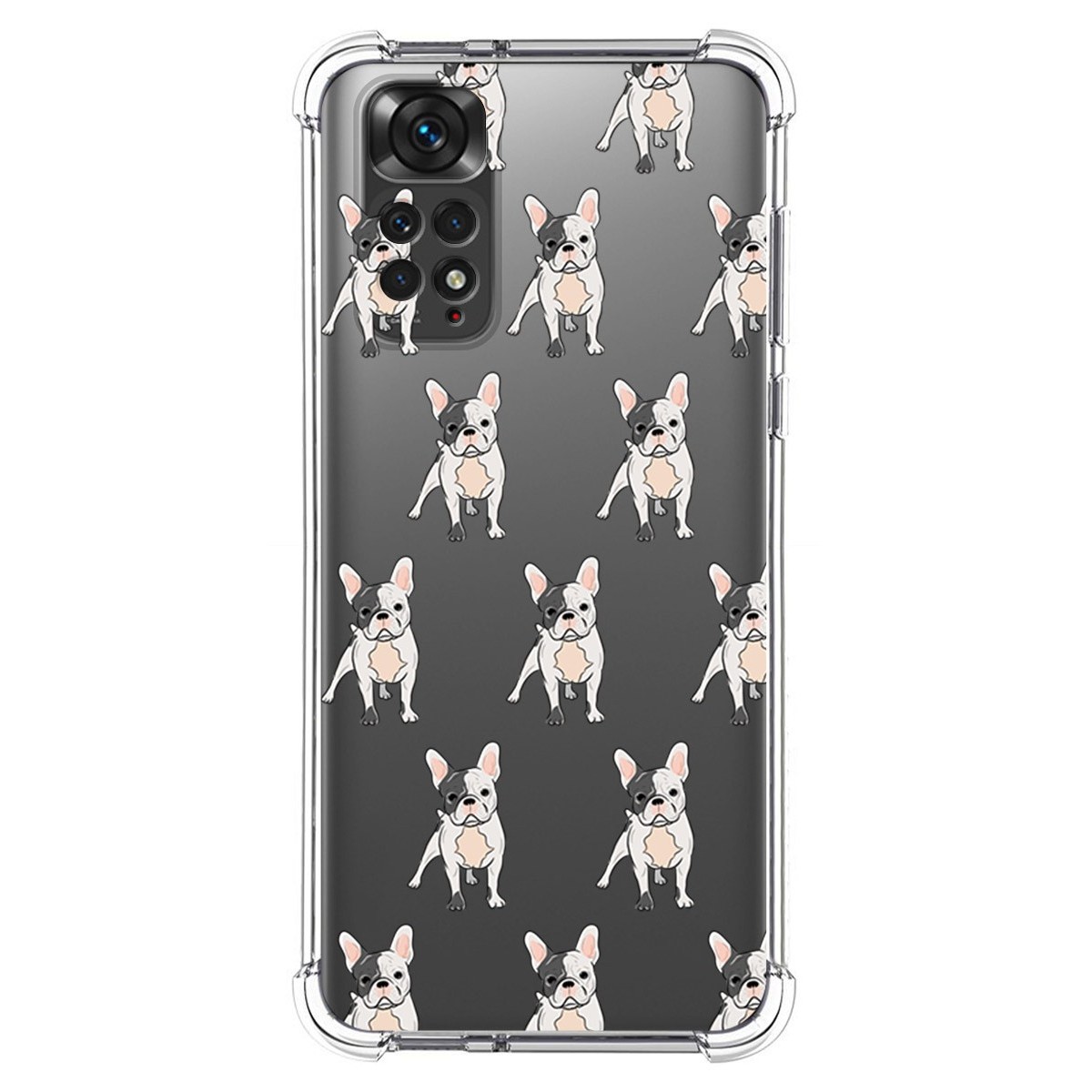 Funda Silicona Antigolpes para Xiaomi Redmi Note 11 / 11s diseño Perros 12 Dibujos