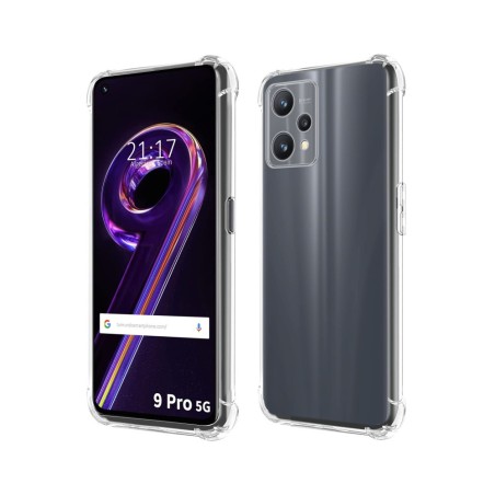 Funda Silicona Antigolpes Transparente para Realme 9 Pro 5G