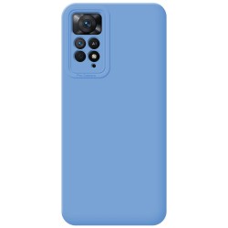 Funda Silicona Líquida Ultra Suave para Xiaomi Redmi Note 11 Pro / 11 Pro 5G color Azul
