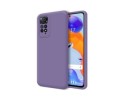 Funda Silicona Líquida Ultra Suave para Xiaomi Redmi Note 11 Pro / 11 Pro 5G color Morada