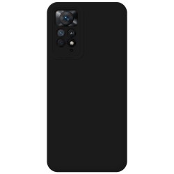 Funda Silicona Líquida Ultra Suave para Xiaomi Redmi Note 11 Pro / 11 Pro 5G color Negra 2