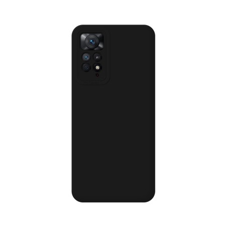 Funda Silicona Líquida Ultra Suave para Xiaomi Redmi Note 11 Pro / 11 Pro 5G color Negra