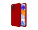 Funda Silicona Líquida Ultra Suave para Xiaomi Redmi Note 11 Pro / 11 Pro 5G color Roja