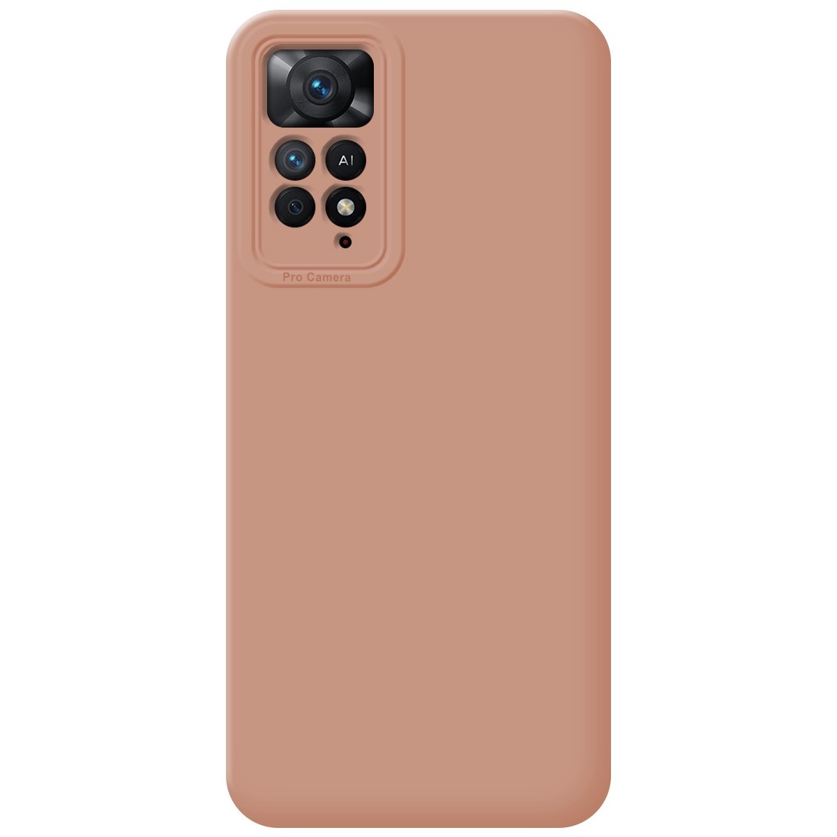 Funda Silicona Líquida Ultra Suave para Xiaomi Redmi Note 11 Pro / 11 Pro 5G color Rosa
