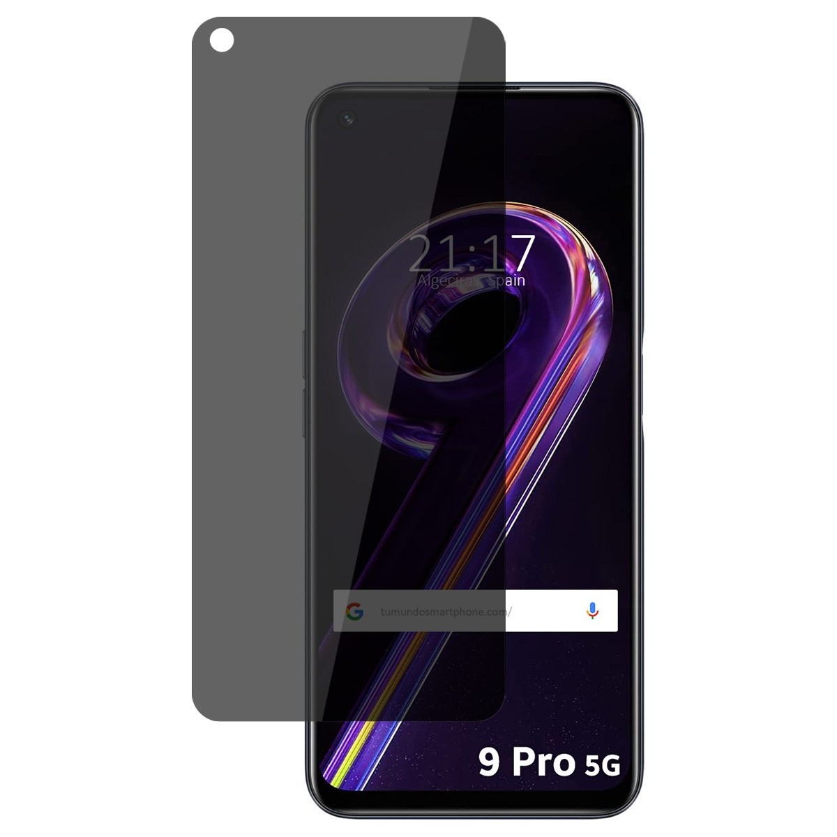 Protector Pantalla Hidrogel Privacidad Antiespías para Realme 9 Pro 5G