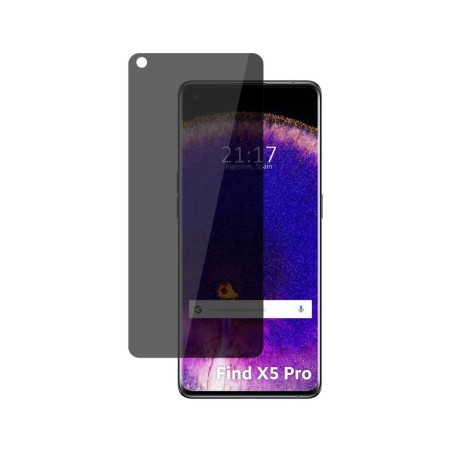 Protector Pantalla Hidrogel Privacidad Antiespías para Oppo Find X5 Pro 5G