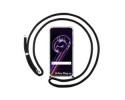 Funda Colgante Transparente para Realme 9 Pro Plus 5G con Cordon Negro
