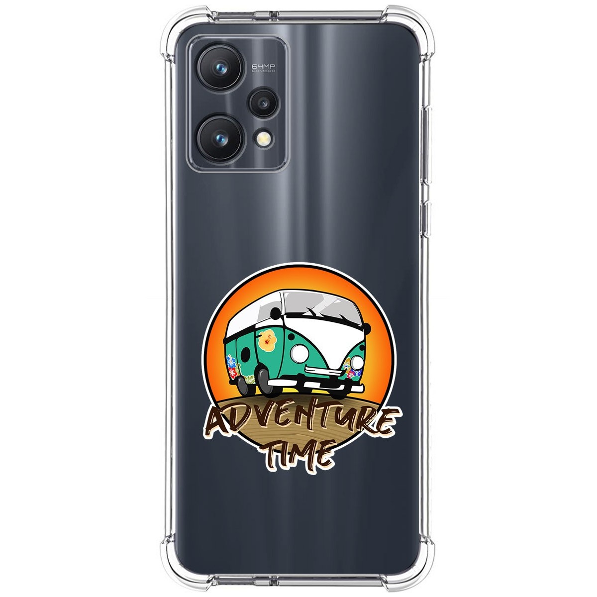 Funda Silicona Antigolpes para Realme 9 Pro 5G diseño Adventure Time Dibujos