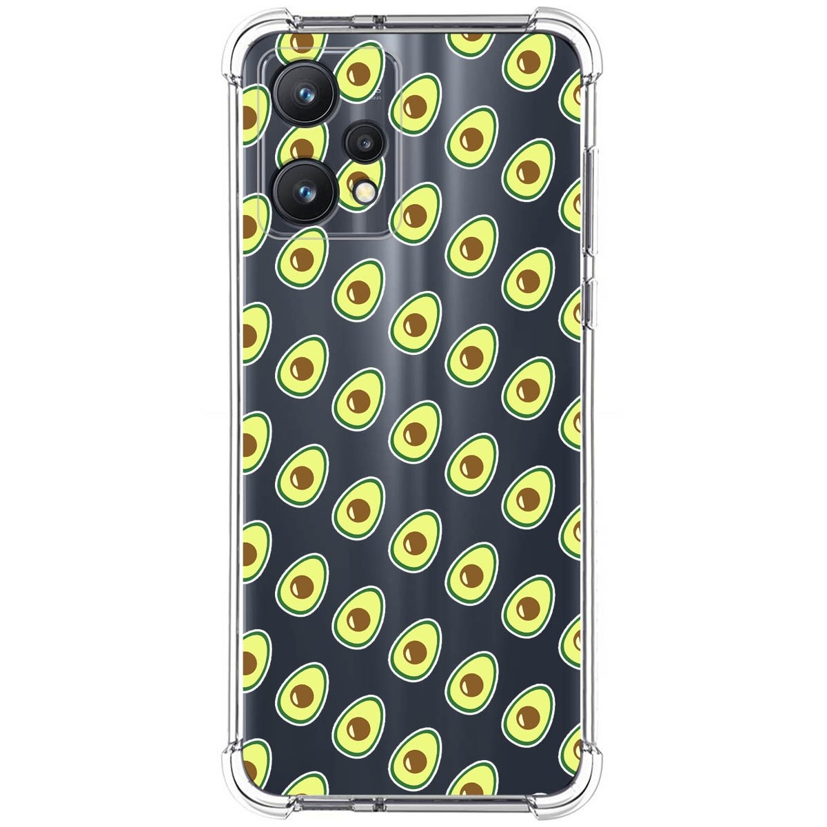 Funda Silicona Antigolpes para Realme 9 Pro 5G diseño Aguacate Dibujos
