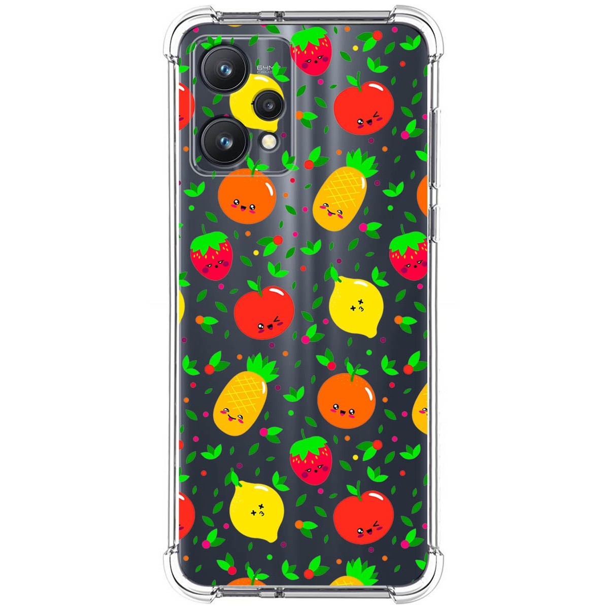 Funda Silicona Antigolpes para Realme 9 Pro 5G diseño Frutas 01 Dibujos