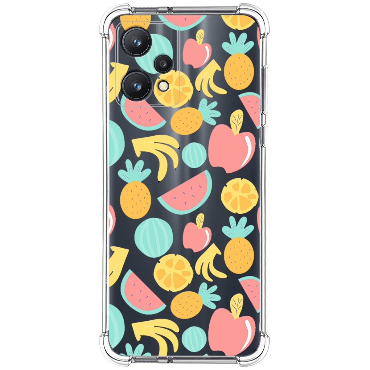 Funda Silicona Antigolpes para Realme 9 Pro 5G diseño Frutas 02 Dibujos