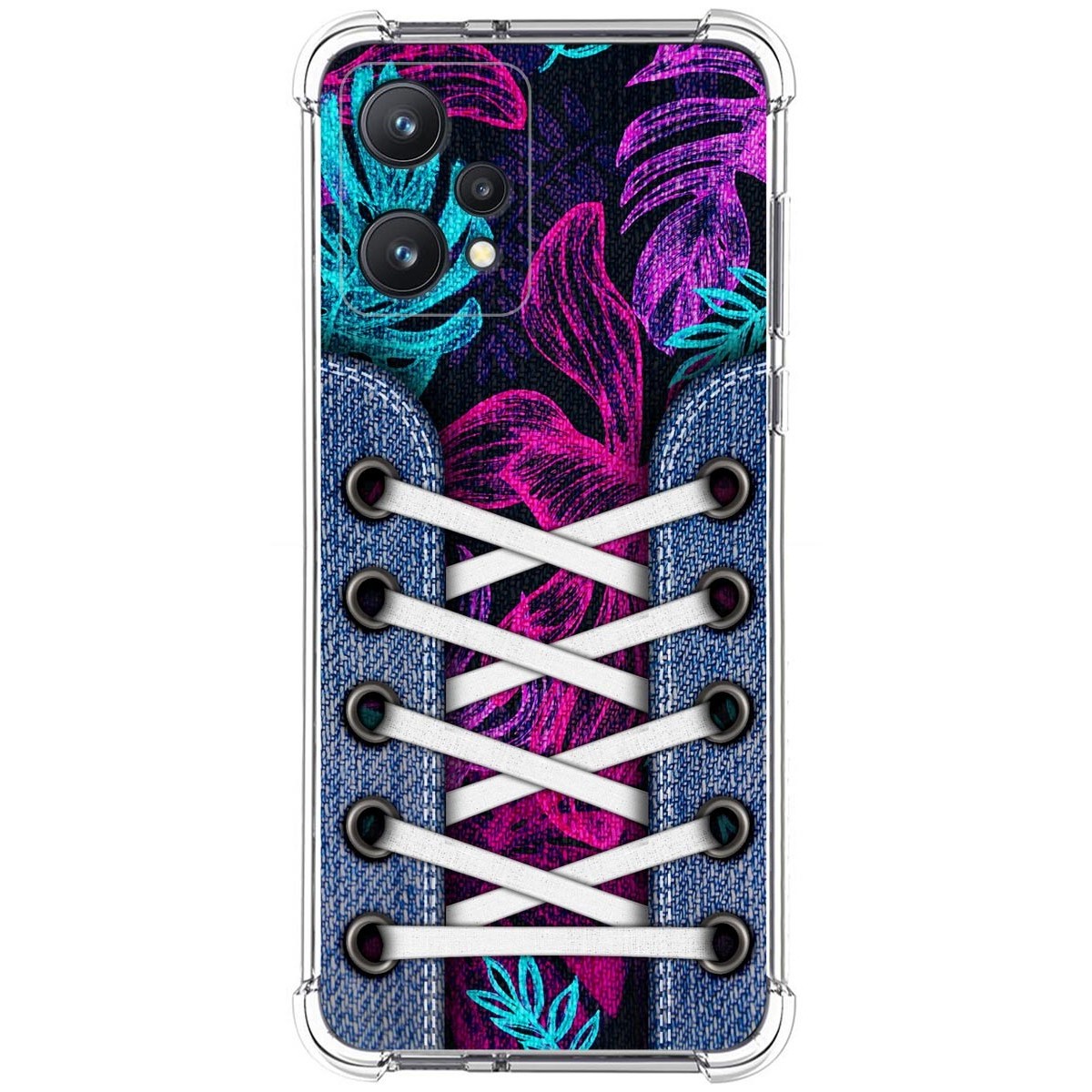 Funda Silicona Antigolpes para Realme 9 Pro 5G diseño Zapatillas 07 Dibujos