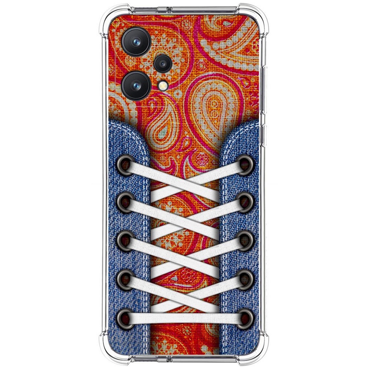 Funda Silicona Antigolpes para Realme 9 Pro 5G diseño Zapatillas 10 Dibujos