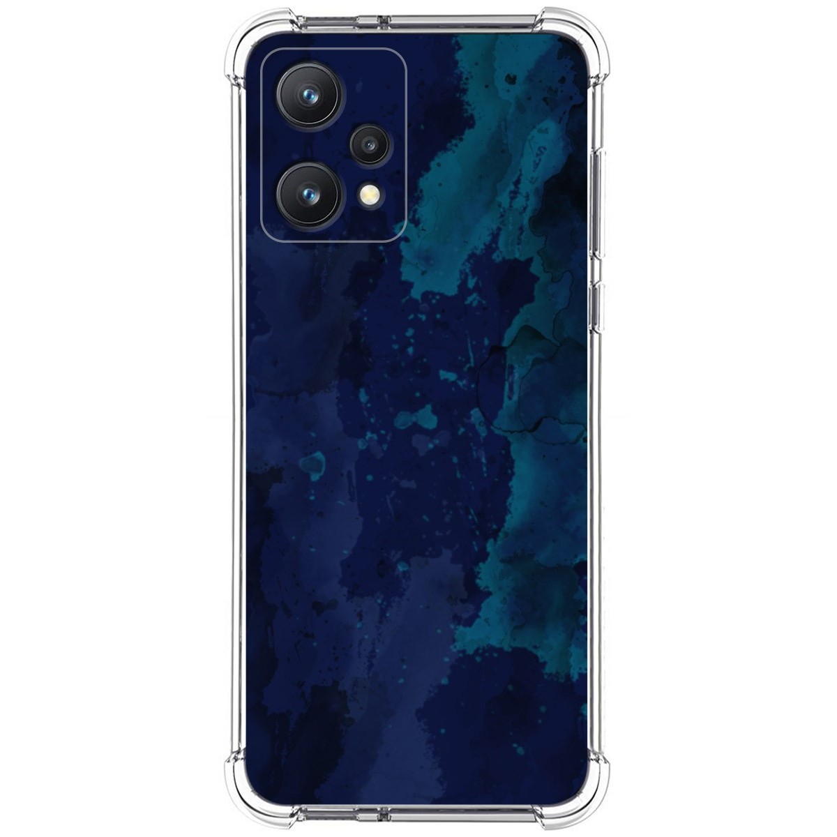 Funda Silicona Antigolpes para Realme 9 Pro 5G diseño Acuarela 13 Dibujos