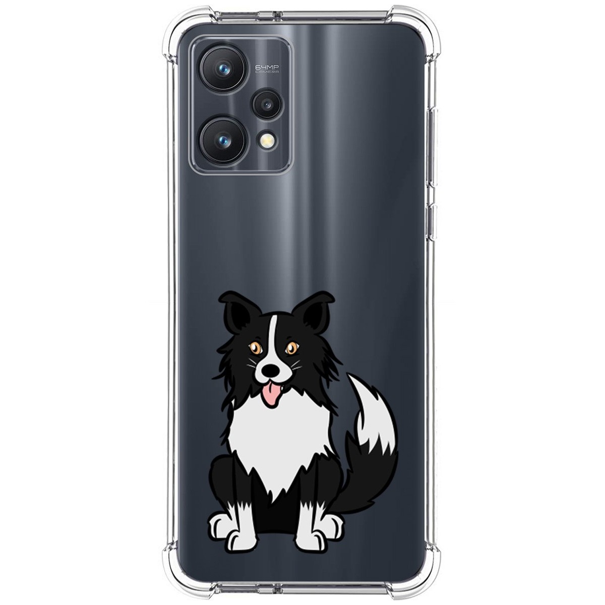 Funda Silicona Antigolpes para Realme 9 Pro 5G diseño Perros 01 Dibujos