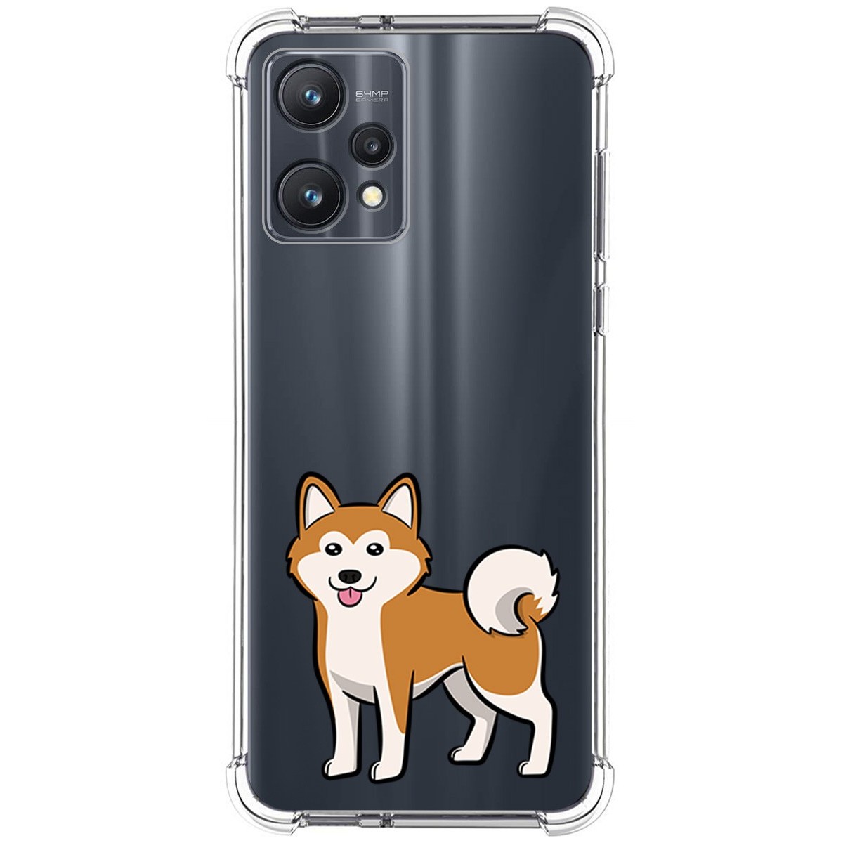 Funda Silicona Antigolpes para Realme 9 Pro 5G diseño Perros 02 Dibujos