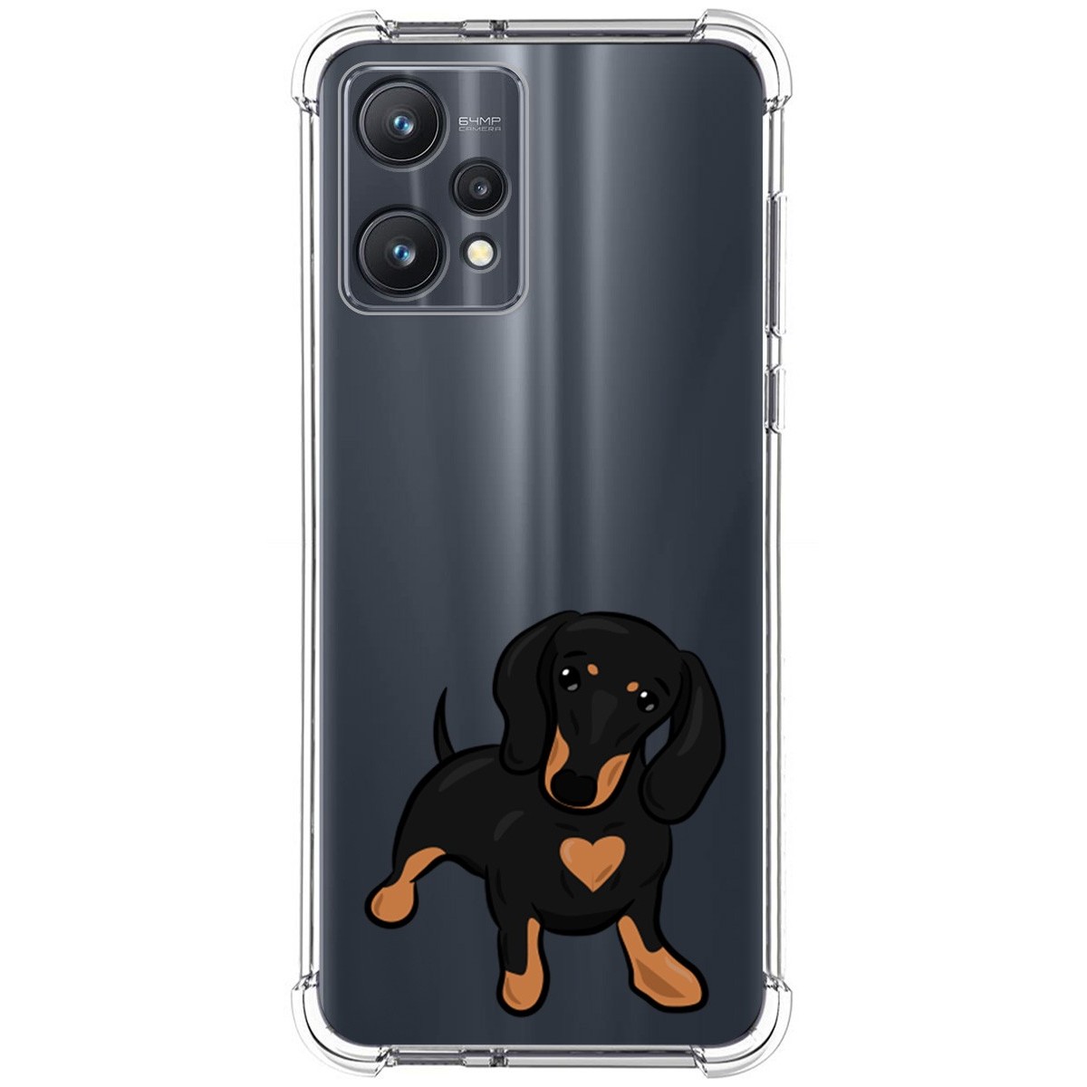 Funda Silicona Antigolpes para Realme 9 Pro 5G diseño Perros 04 Dibujos