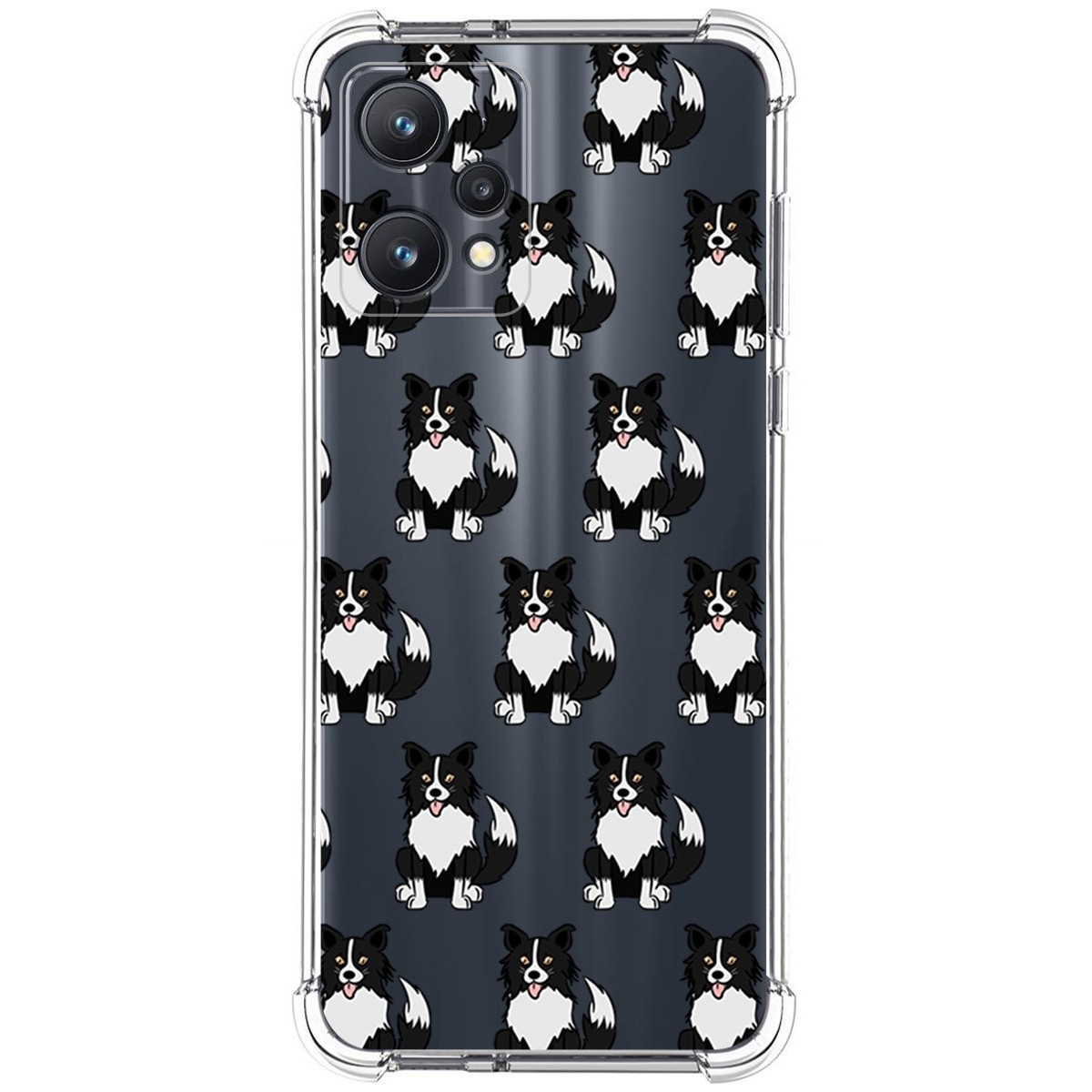 Funda Silicona Antigolpes para Realme 9 Pro 5G diseño Perros 07 Dibujos