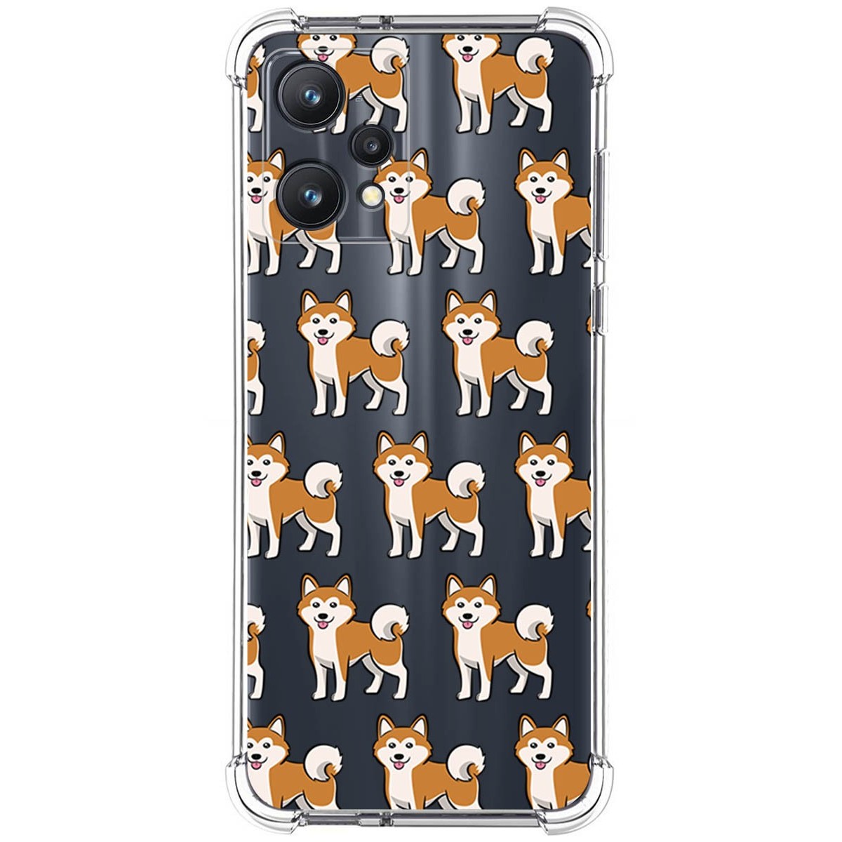 Funda Silicona Antigolpes para Realme 9 Pro 5G diseño Perros 08 Dibujos