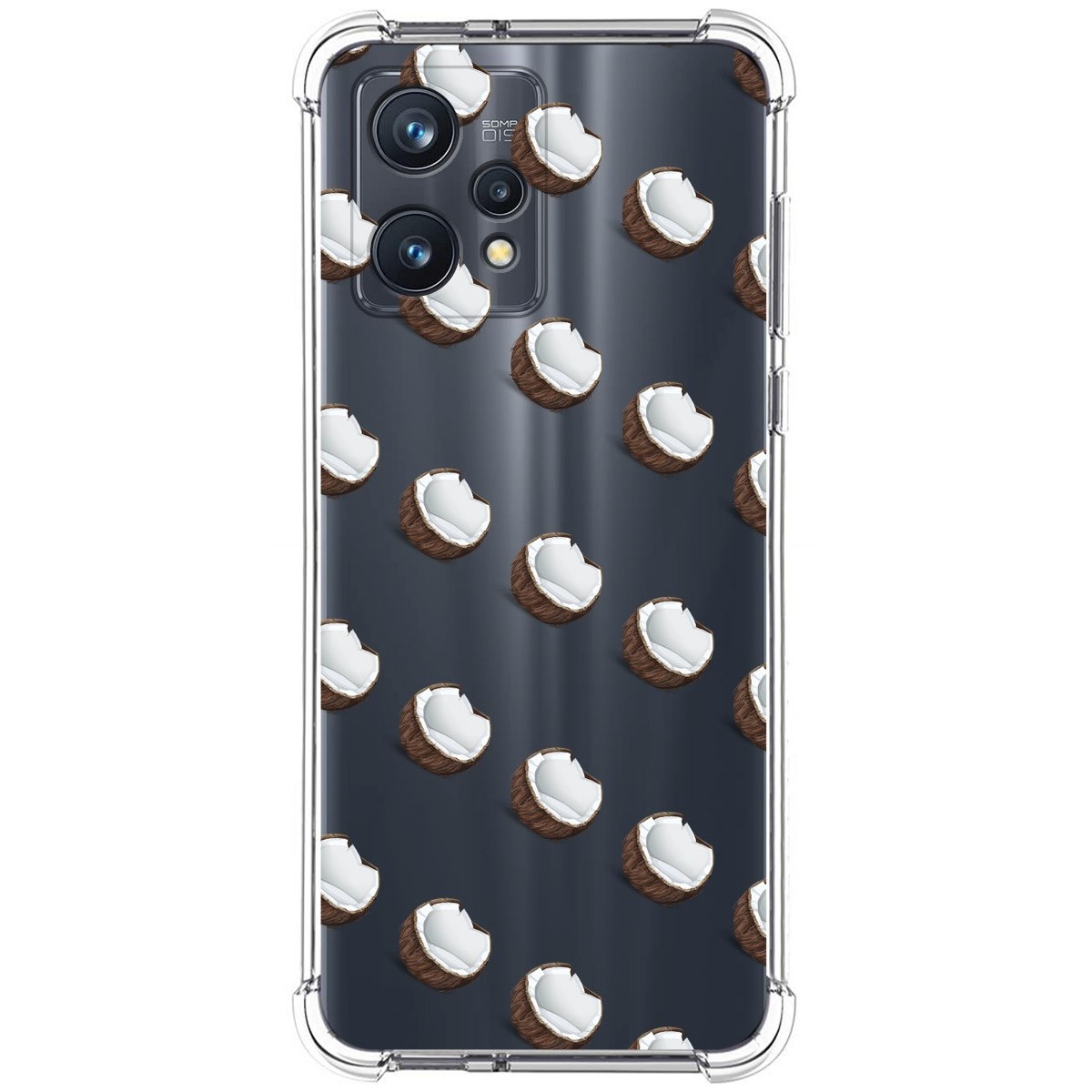 Funda Silicona Antigolpes para Realme 9 Pro Plus 5G diseño Cocos Dibujos