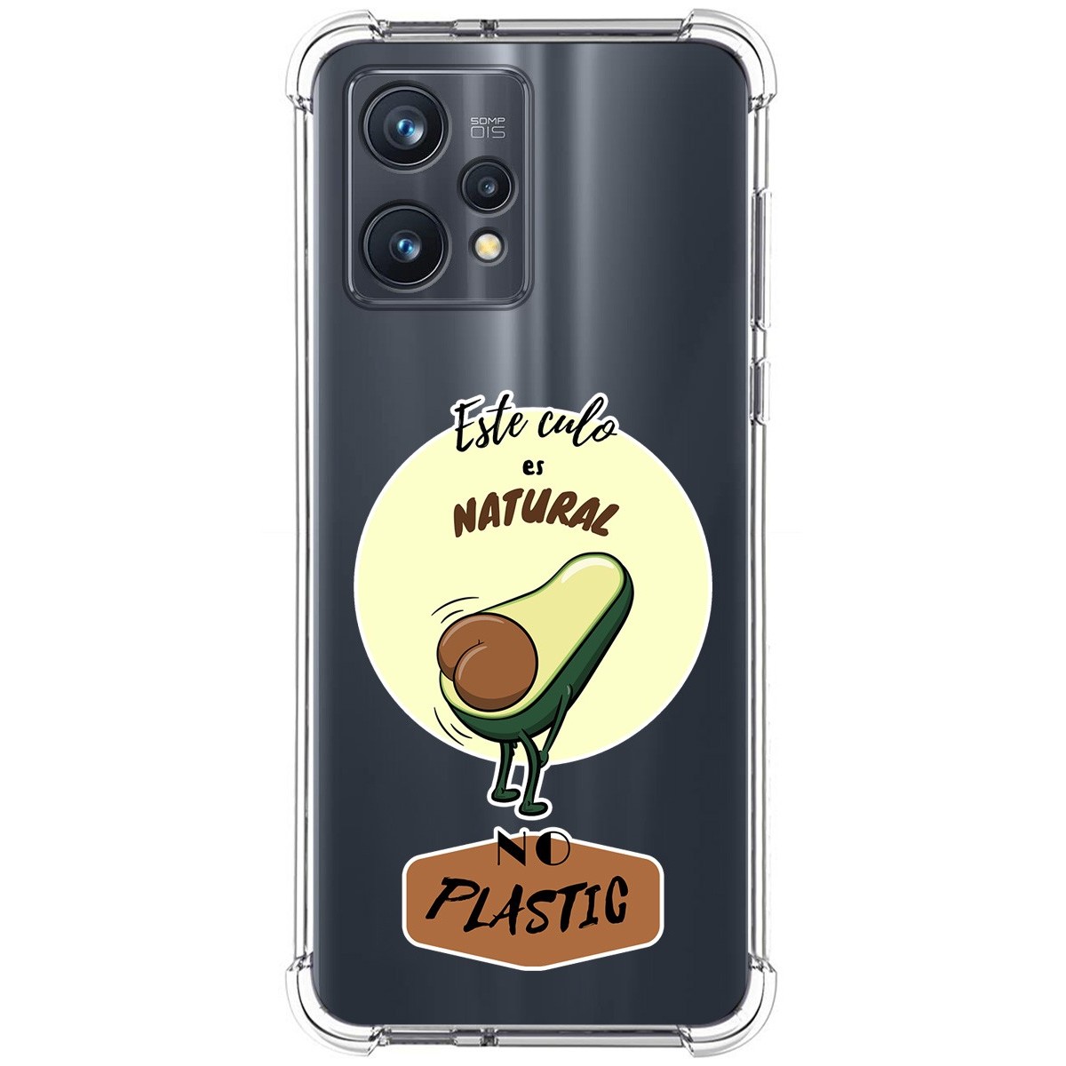 Funda Silicona Antigolpes para Realme 9 Pro Plus 5G diseño Culo Natural Dibujos