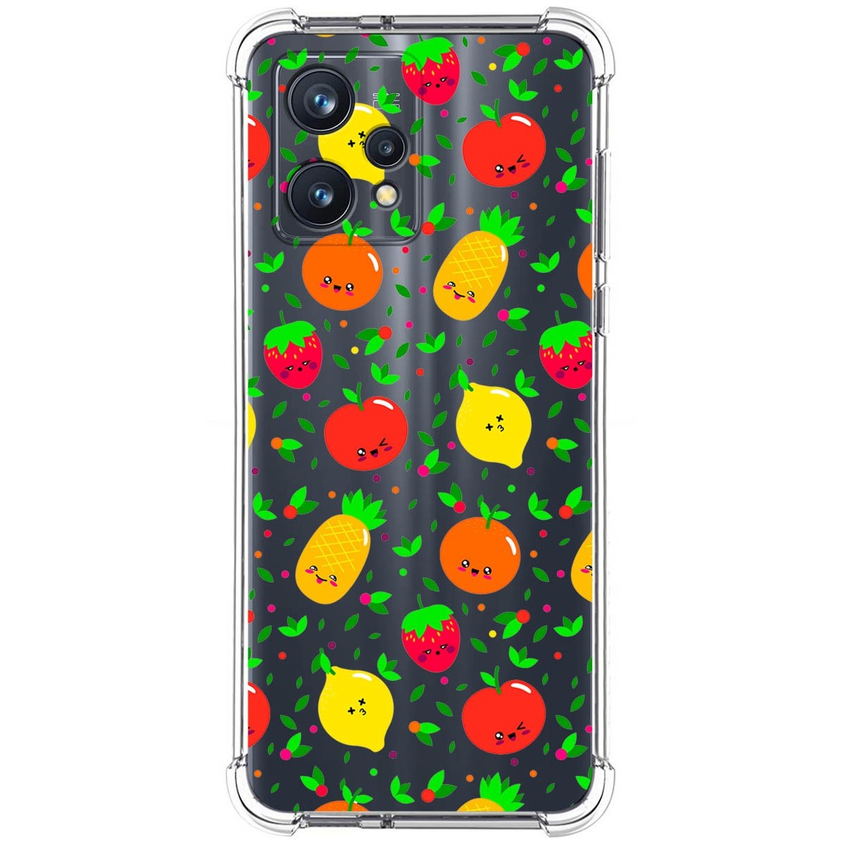 Funda Silicona Antigolpes para Realme 9 Pro Plus 5G diseño Frutas 01 Dibujos