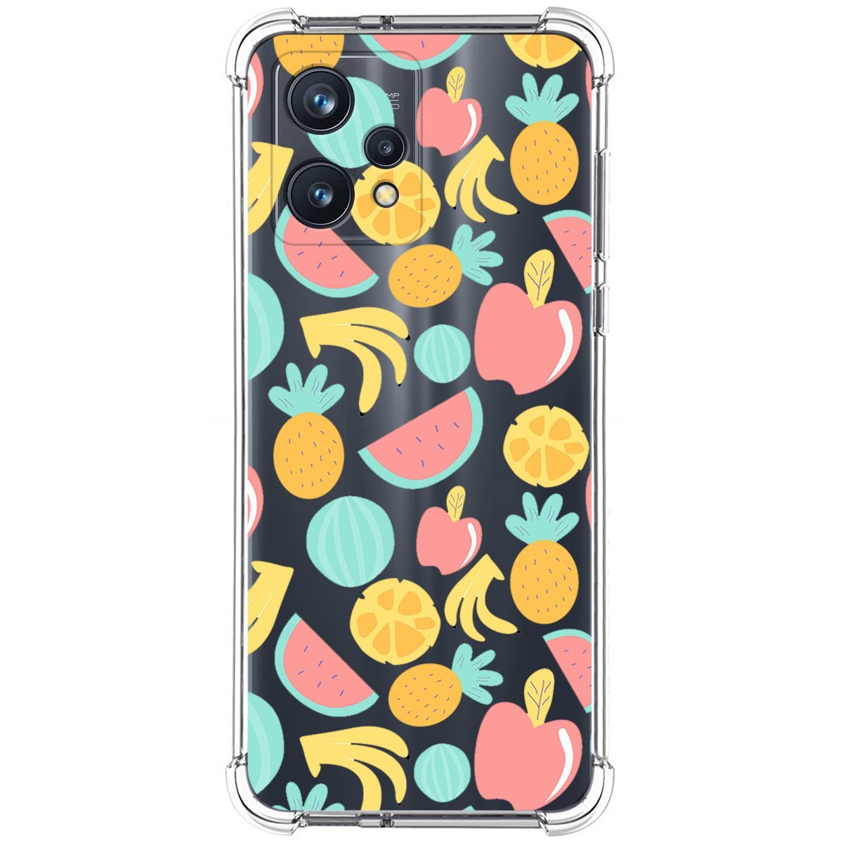 Funda Silicona Antigolpes para Realme 9 Pro Plus 5G diseño Frutas 02 Dibujos