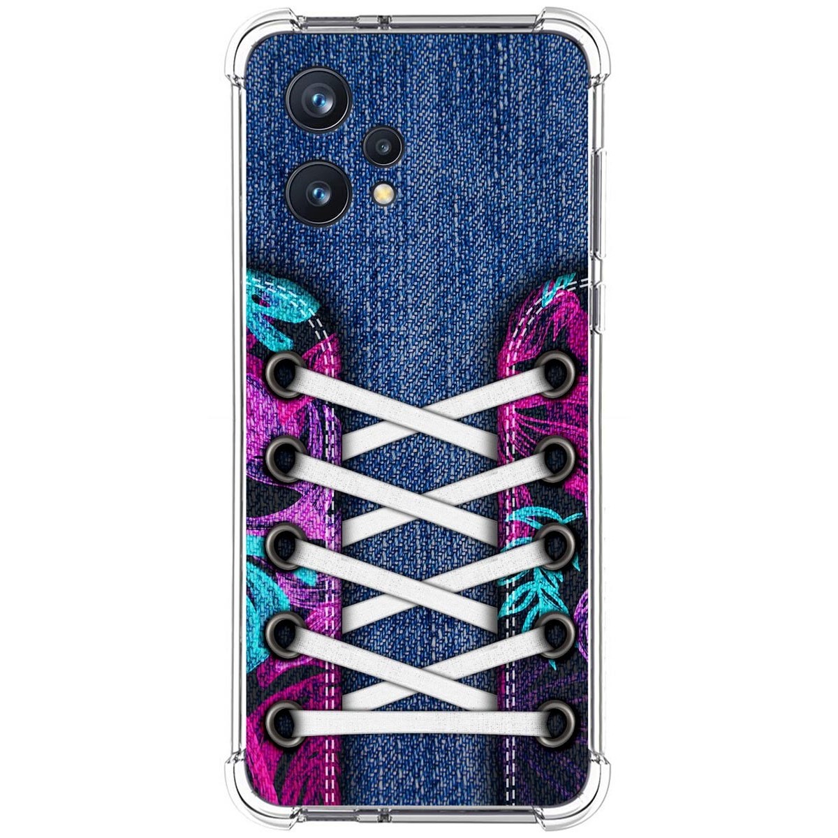 Funda Silicona Antigolpes para Realme 9 Pro Plus 5G diseño Zapatillas 06 Dibujos