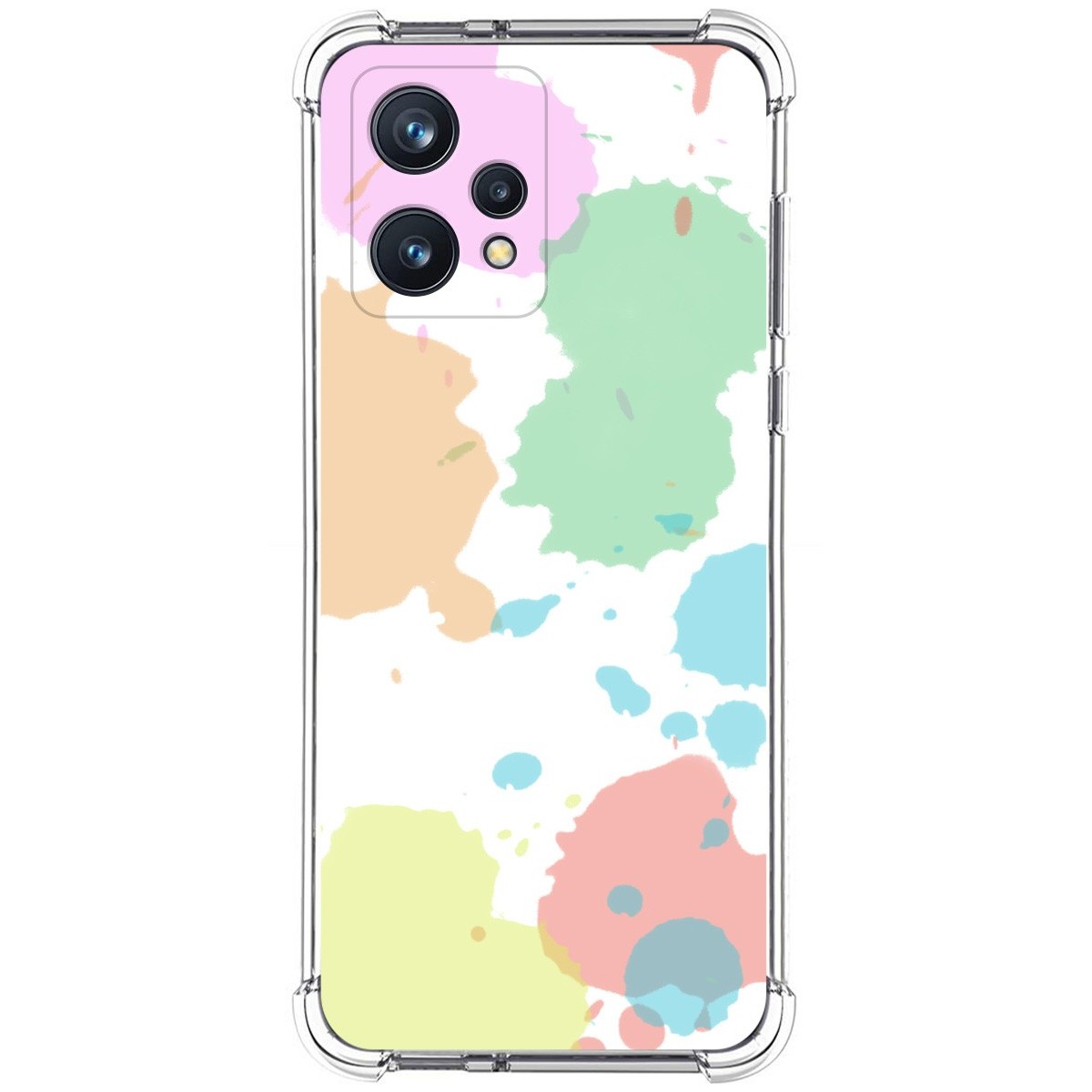 Funda Silicona Antigolpes para Realme 9 Pro Plus 5G diseño Acuarela 05 Dibujos