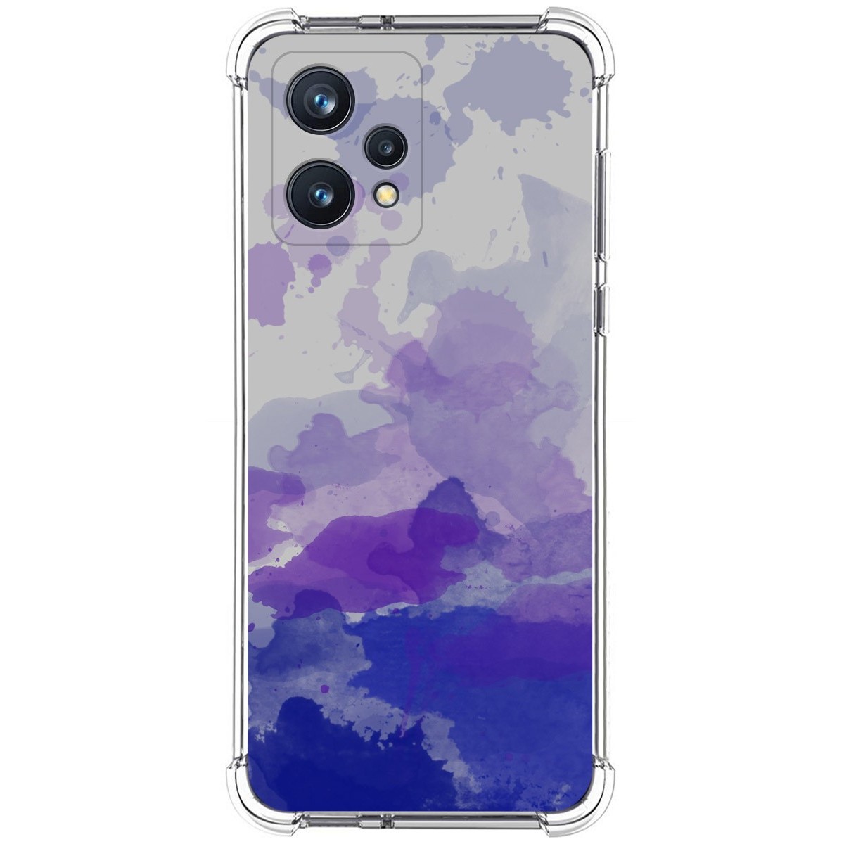Funda Silicona Antigolpes para Realme 9 Pro Plus 5G diseño Acuarela 09 Dibujos