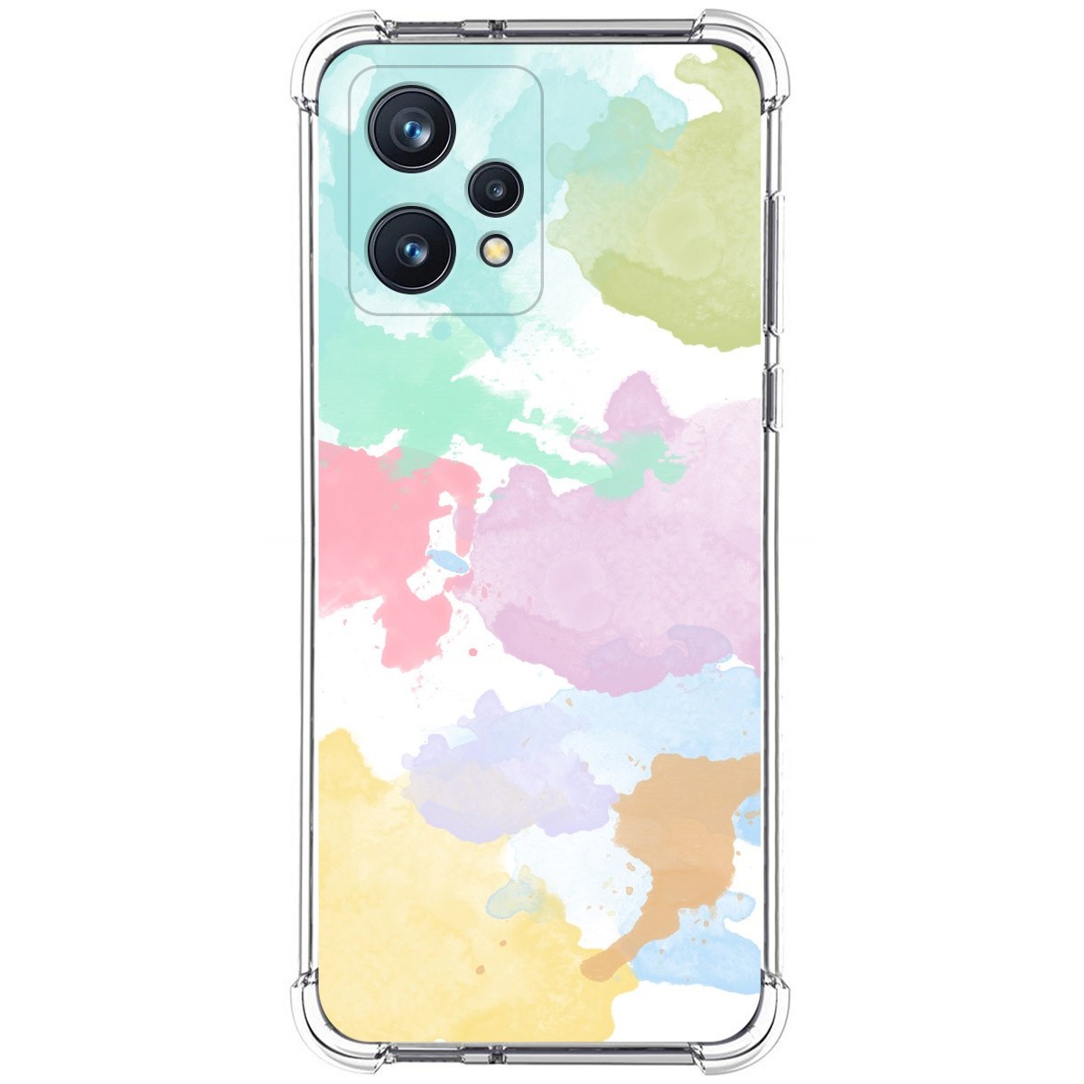 Funda Silicona Antigolpes para Realme 9 Pro Plus 5G diseño Acuarela 11 Dibujos