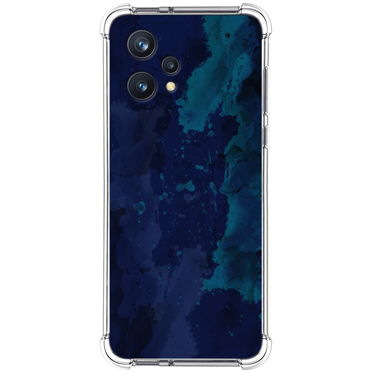 Funda Silicona Antigolpes para Realme 9 Pro Plus 5G diseño Acuarela 13 Dibujos