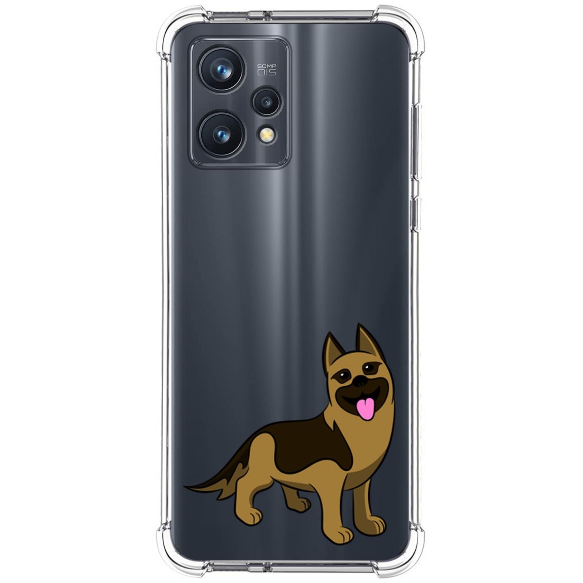 Funda Silicona Antigolpes para Realme 9 Pro Plus 5G diseño Perros 03 Dibujos